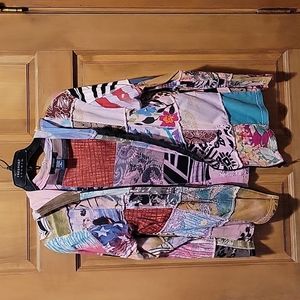 Zip up hooded sweatshirt. 0SFM XL